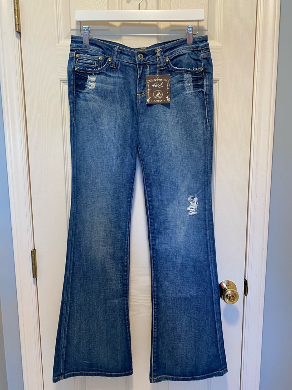 NWT Kasil Devoted Low Rise Boot Cut Jeans